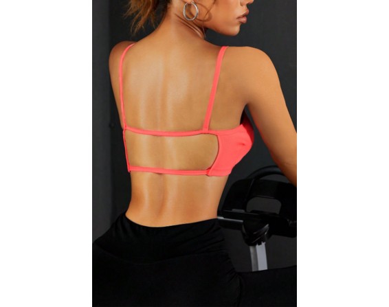 Backless Sports Top Highly Stretchy