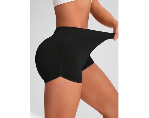 Elastic Waist Active Shorts