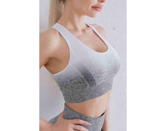 Gradient Racerback Sports Bra