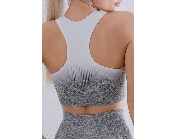 Gradient Racerback Sports Bra