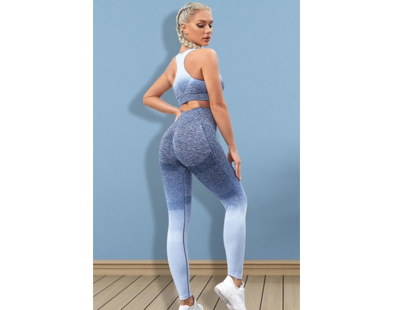 Gradient Top and Leggings Set