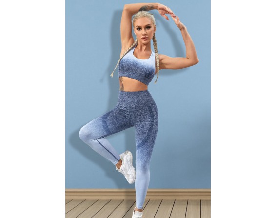 Gradient Top and Leggings Set