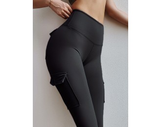 High Waist Active Pants with Pockets