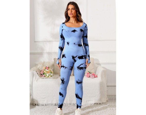 Highly Stretchy Long Sleeve Jumpsuit