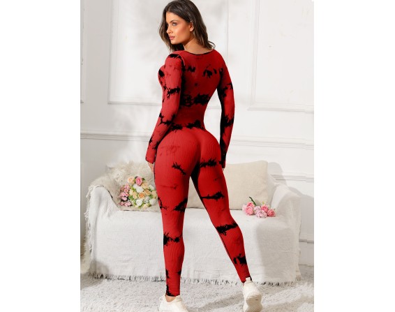 Highly Stretchy Long Sleeve Jumpsuit