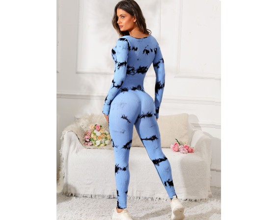 Highly Stretchy Long Sleeve Jumpsuit