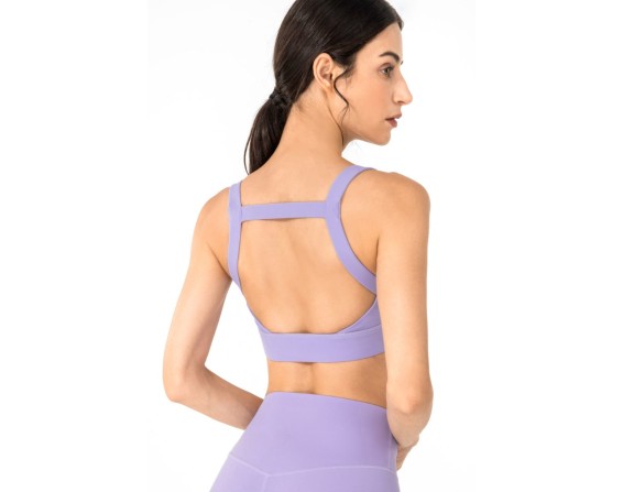 Open Back Sports Bra