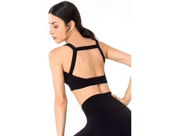 Open Back Sports Bra