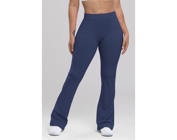 Ruched High Waist Bootcut Active Pants