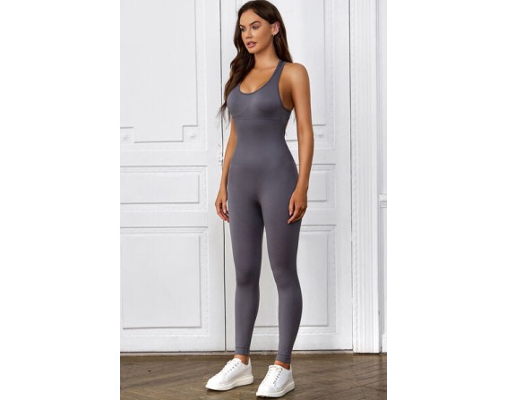 Sleeveless Active Jumpsuit