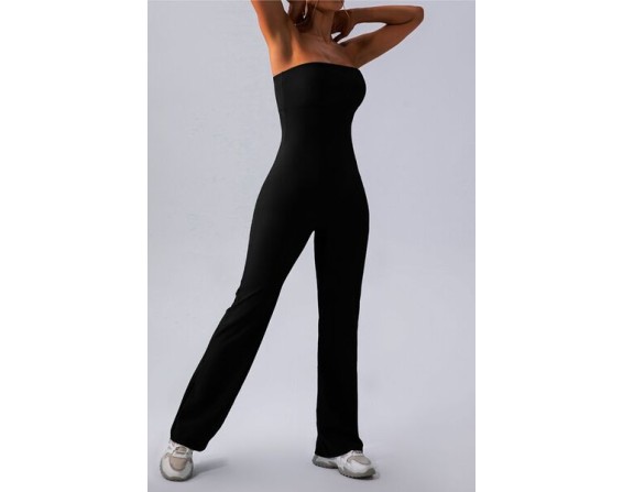 Sleeveless Straight Active Jumpsuit