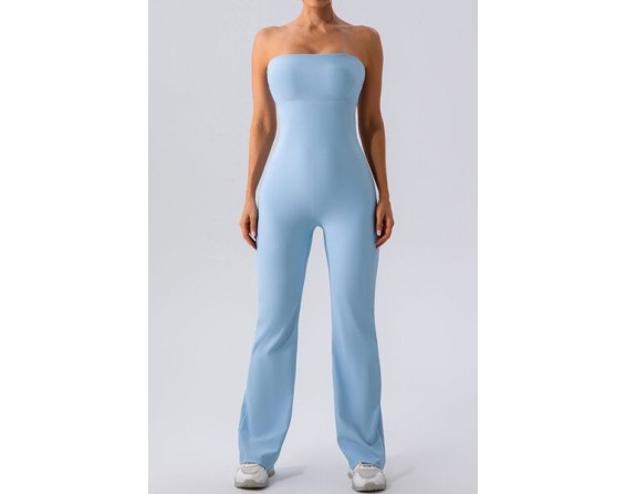 Sleeveless Straight Active Jumpsuit