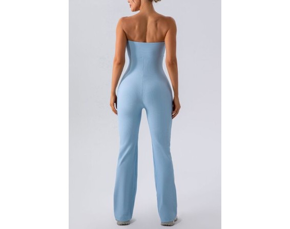 Sleeveless Straight Active Jumpsuit