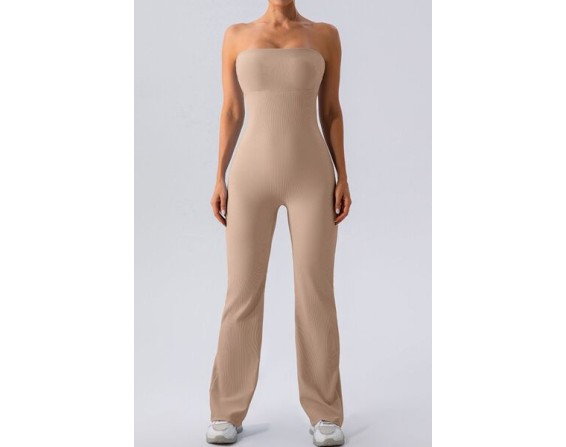 Sleeveless Straight Active Jumpsuit