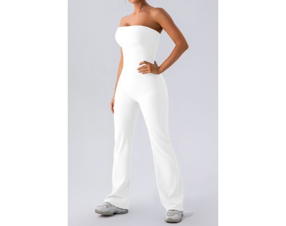 Sleeveless Straight Active Jumpsuit