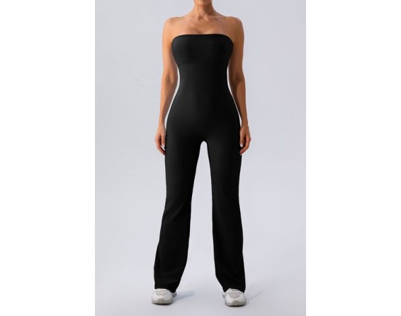 Sleeveless Straight Active Jumpsuit