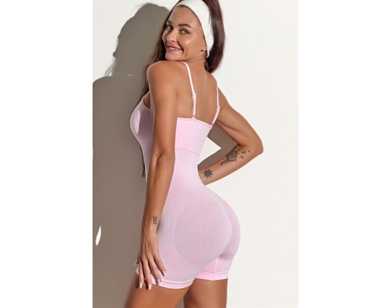 Spaghetti Strap Active Romper