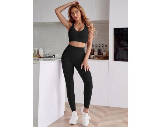 Sport Tank and Leggings Set