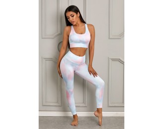 Sports Bra and Leggings Set