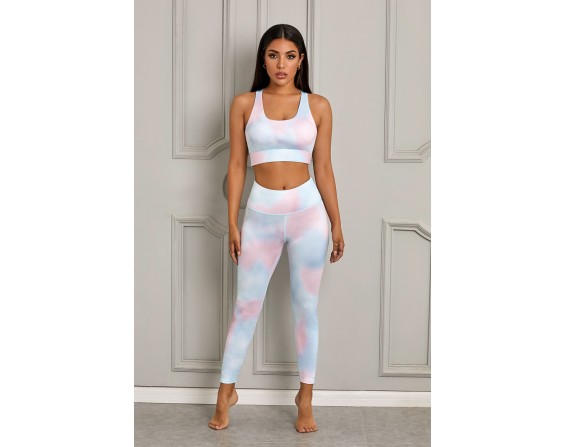 Sports Bra and Leggings Set