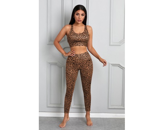 Sports Bra and Leggings Set