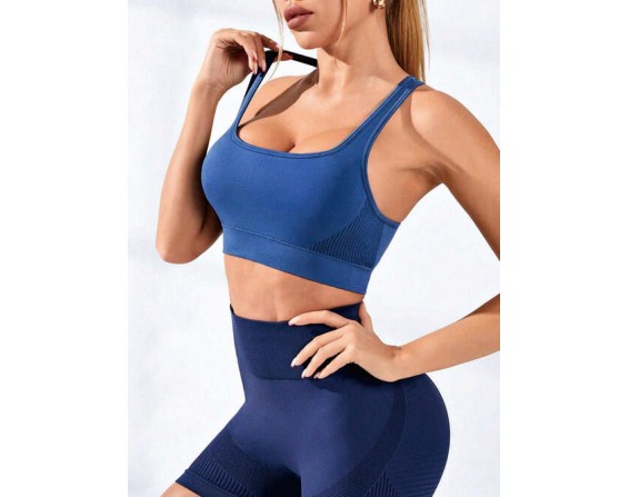 Square Neck Active Bra