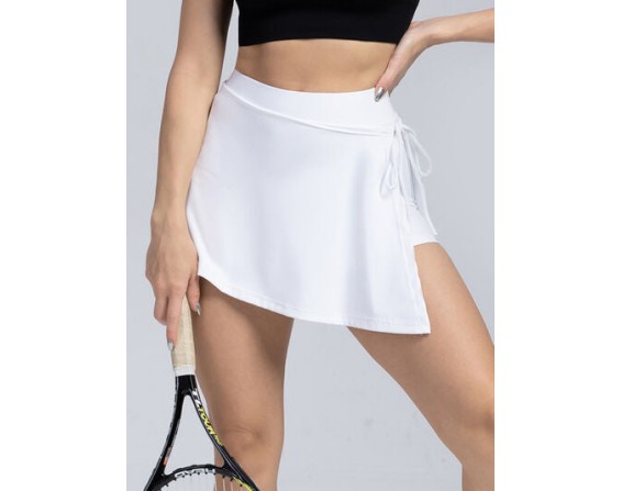 Tied High Waist Active Shorts