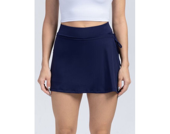 Tied High Waist Active Shorts