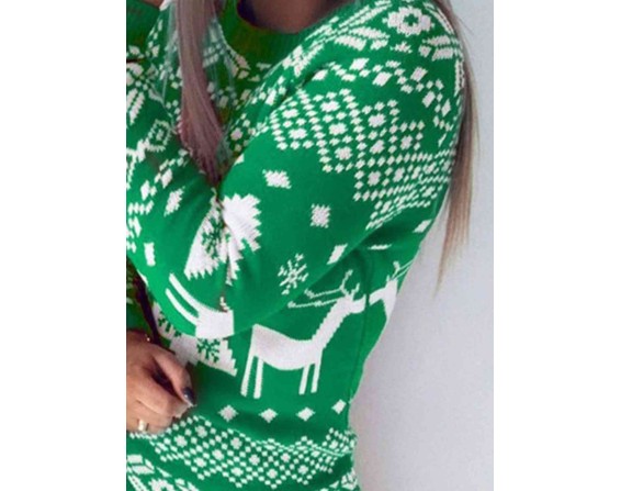 Christmas  Mini Sweater Dress