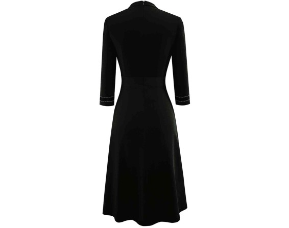 Three-Quater Sleeve Dress