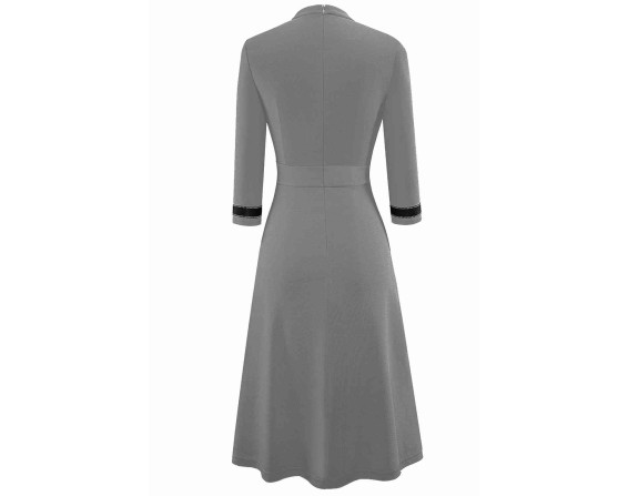 Three-Quater Sleeve Dress