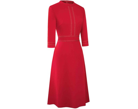 Three-Quater Sleeve Dress