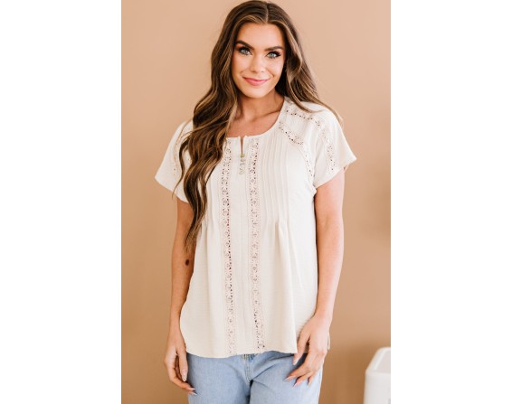 Buttoned Short Sleeves Top