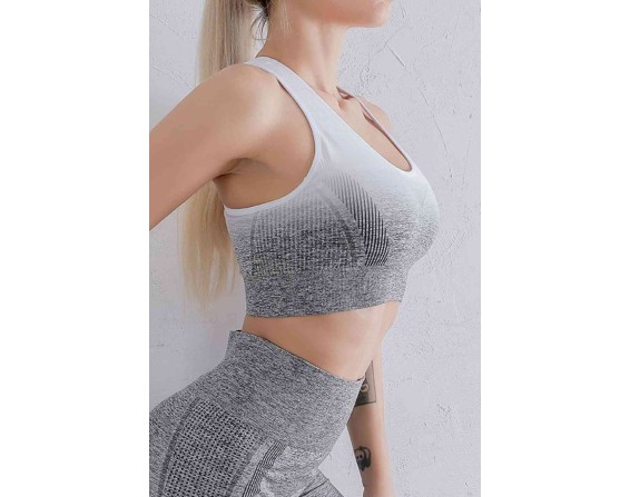 Gradient Racerback Sports Bra