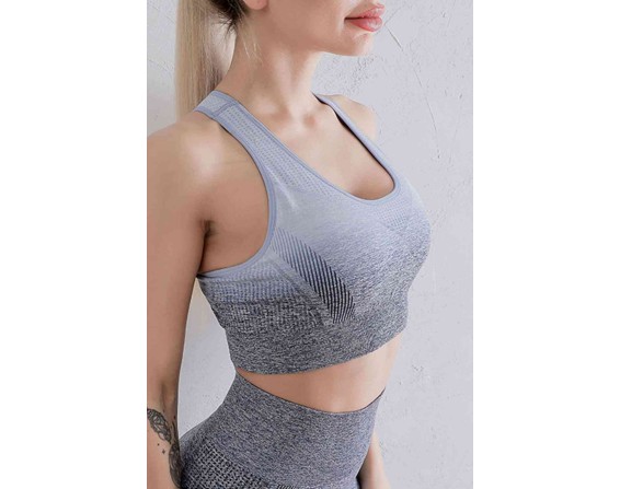 Gradient Racerback Sports Bra