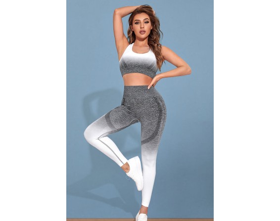 Gradient Top and Leggings Set