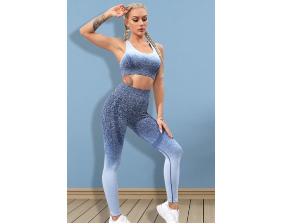 Gradient Top and Leggings Set