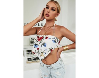 Pool Party Halter Neck Tops