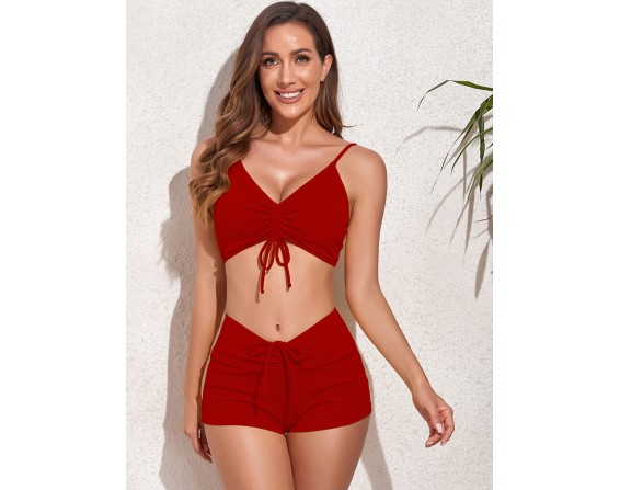 Removable Padding Top and Shorts Set