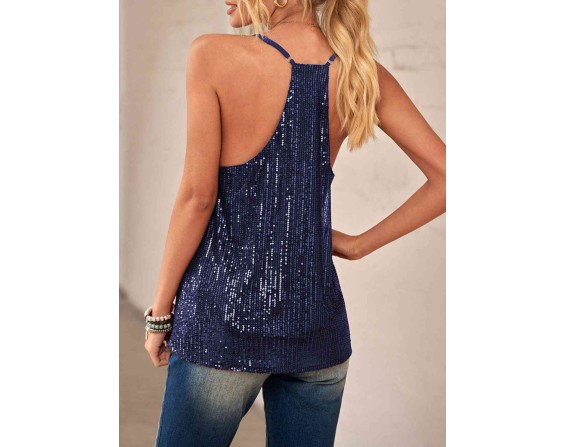 Sequin Racerback Tank