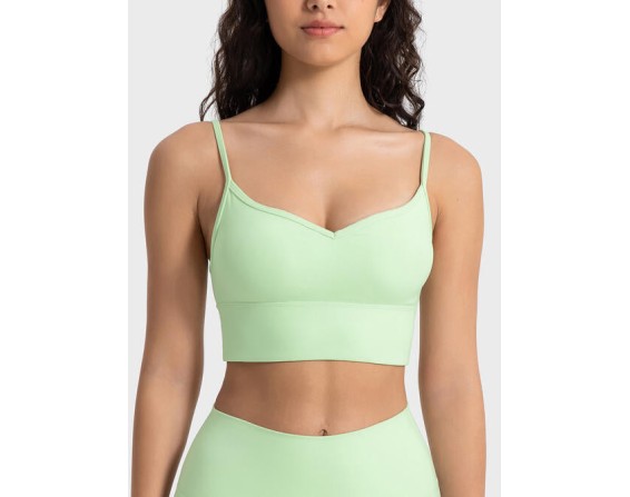 Spaghetti Strap Sport Bra