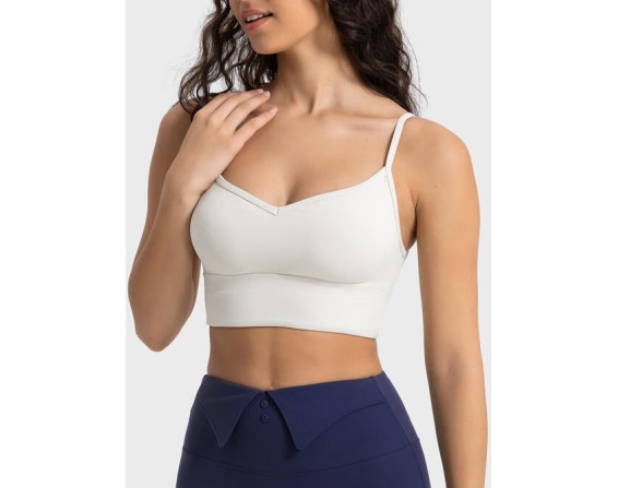 Spaghetti Strap Sport Bra