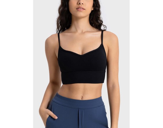 Spaghetti Strap Sport Bra