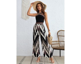 Wide Strap Sleeveless Top and Pants Set