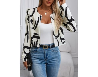 Zip Up Long Sleeve Jacket