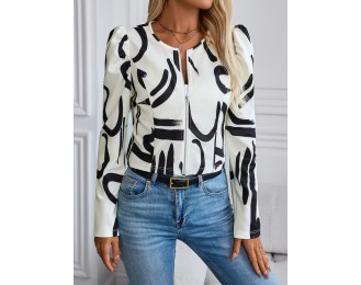 Zip Up Long Sleeve Jacket